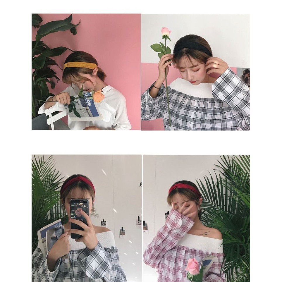 【工廠直營 台灣出貨】髮帶 洗臉髮帶 運動髮帶 氣質髮帶 頭帶 束髮【RS845】-細節圖8