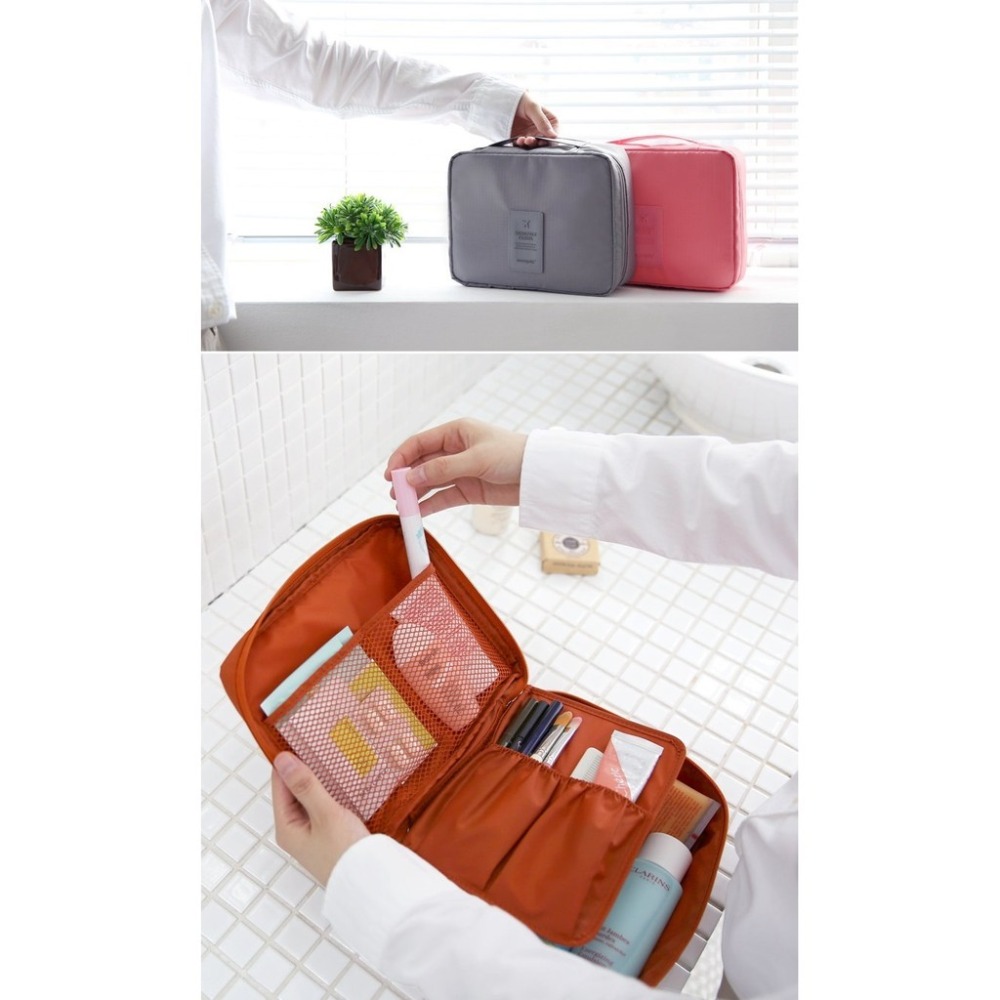 【工廠直營 台灣出貨】 旅行收納 收納包 盥洗包 化妝包 旅行組 防水收納袋 包包 收納 【RB322】-細節圖2