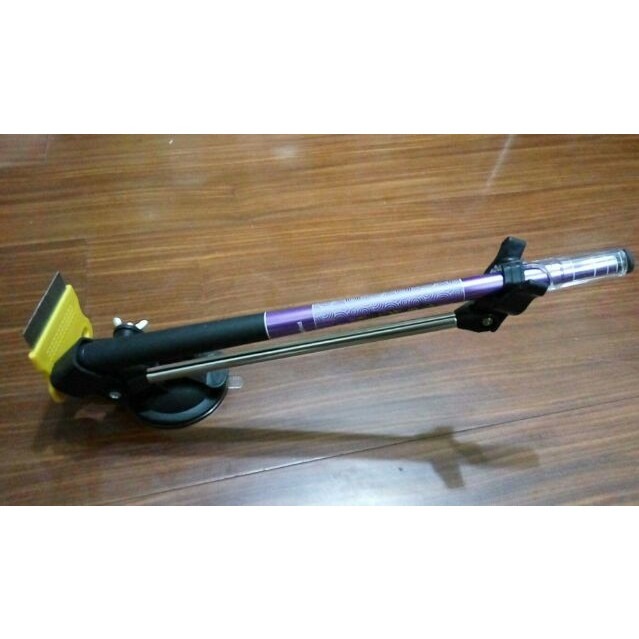 全新 現貨 手工 製作 單支架版本 新款 架竿器 蝦梳 釣蝦 架竿 吸盤 支架 組 合 釣魚-細節圖2