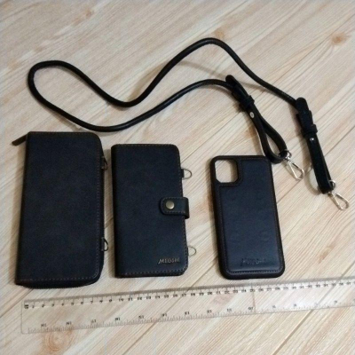 全新 現貨 iPhone 11 / 11 pro 6.1吋 超強 手機 皮夾 皮套 包包 支架 側背包 多功能 磁吸拆裝