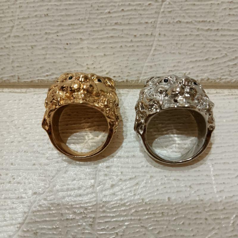 全新 現貨 獅子戒指 個性 時尚 霸氣 獅子造型 萬獸之王 獅子 獅子王 戒指 有型 帥氣 獅 造型 戒-細節圖3
