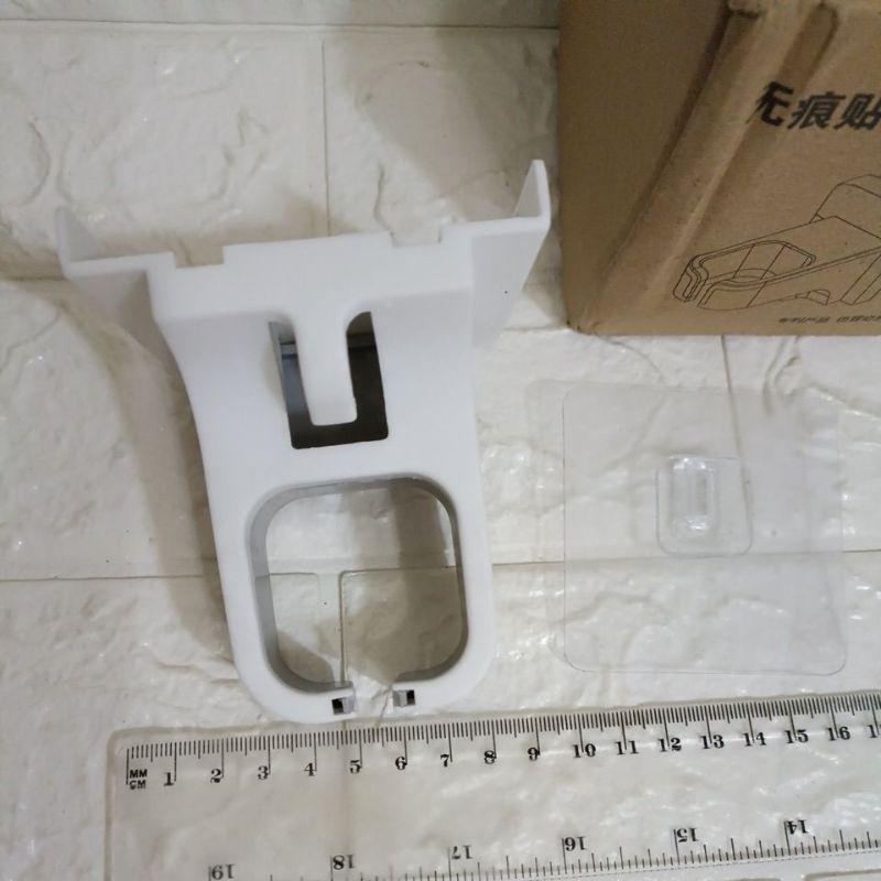 全新 現貨 無痕貼 吹風機架 無痕 強力 貼 吹風機 架 架子 掛勾 電線 理線 勾-細節圖2