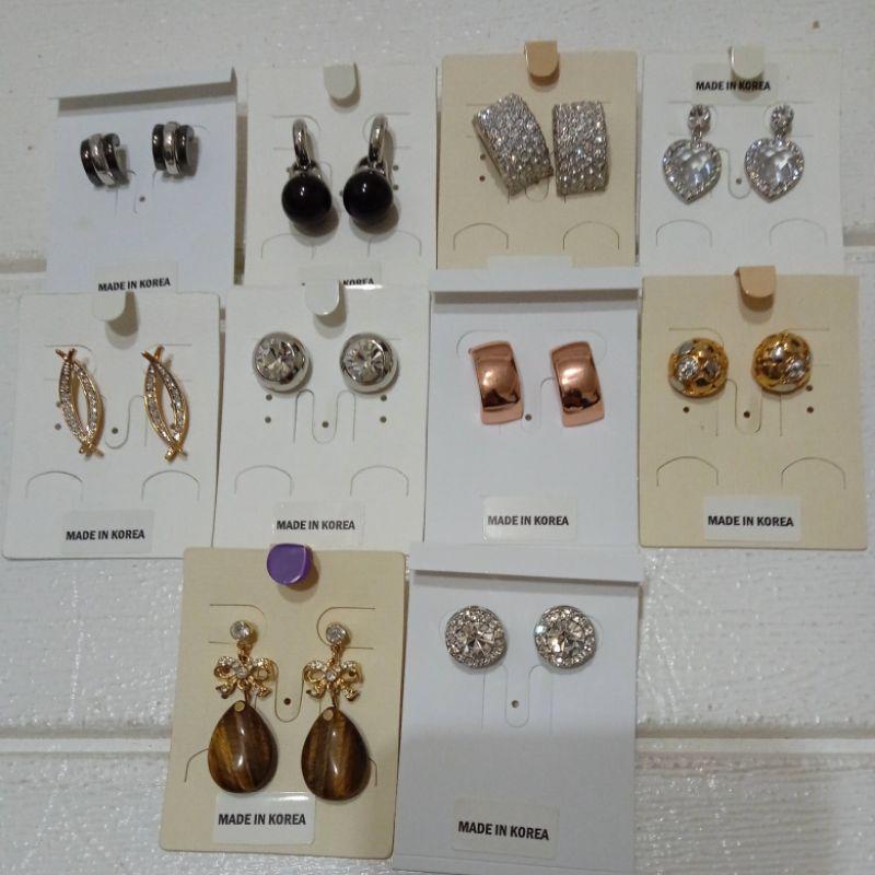 全新 現貨 珍珠水鑽耳環 珍珠 水鑽 耳環 耳針 1區-細節圖2