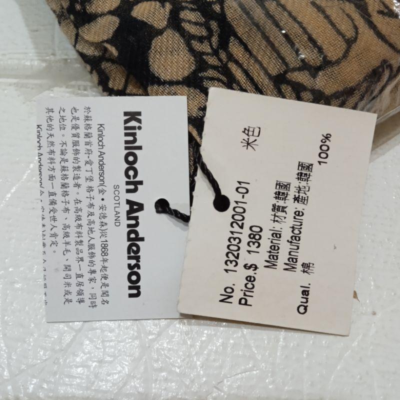 全新 現貨 金安德森 百貨公司專櫃下架圍巾 百貨公司 專櫃 圍巾 冬季 保暖 搭配 披肩 圍巾 絲巾-細節圖2