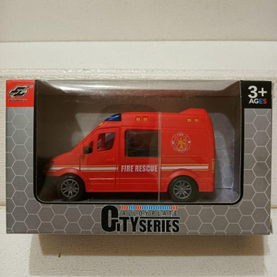 119 red ambulance dhl toy van