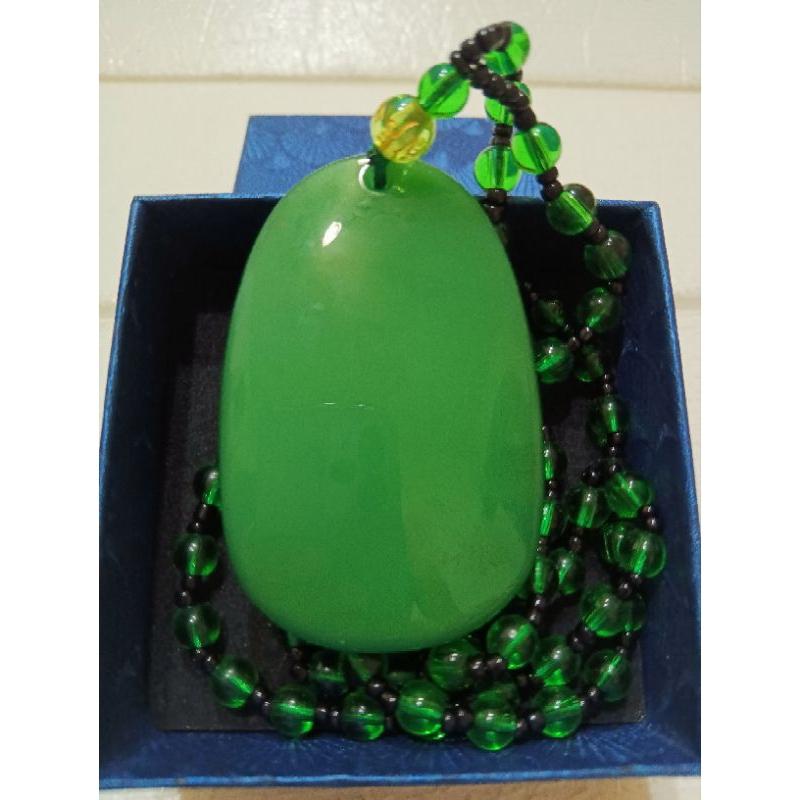 全新 現貨 立體雕刻媽祖圓珠項鍊 立體 雕刻 媽祖 圓珠 珠珠 項鍊 橢圓媽祖墜子 圓珠鏈子 圓珠項鍊 附精美禮盒 禮盒-細節圖2