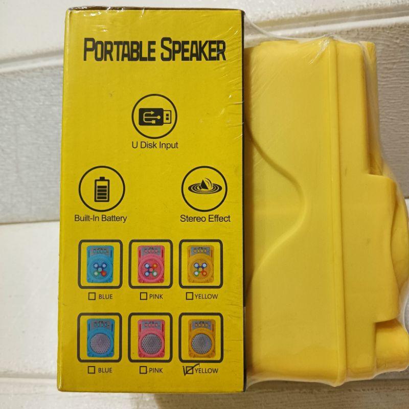 娃娃機 夾出 商品 喇叭 音響 測試 正常 有電 充電式 隨身 低音砲 小喇叭-細節圖6