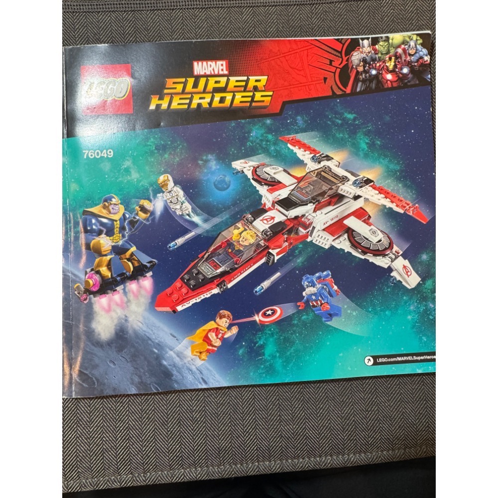Lego 76049載具、無缺件、貼紙未貼-細節圖2