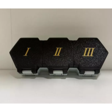 戰鬥陀螺 Beyblade X全系列 3V3原創比賽盒 三開式通用款 可放槍箱 3D列印對戰收納盒-規格圖2