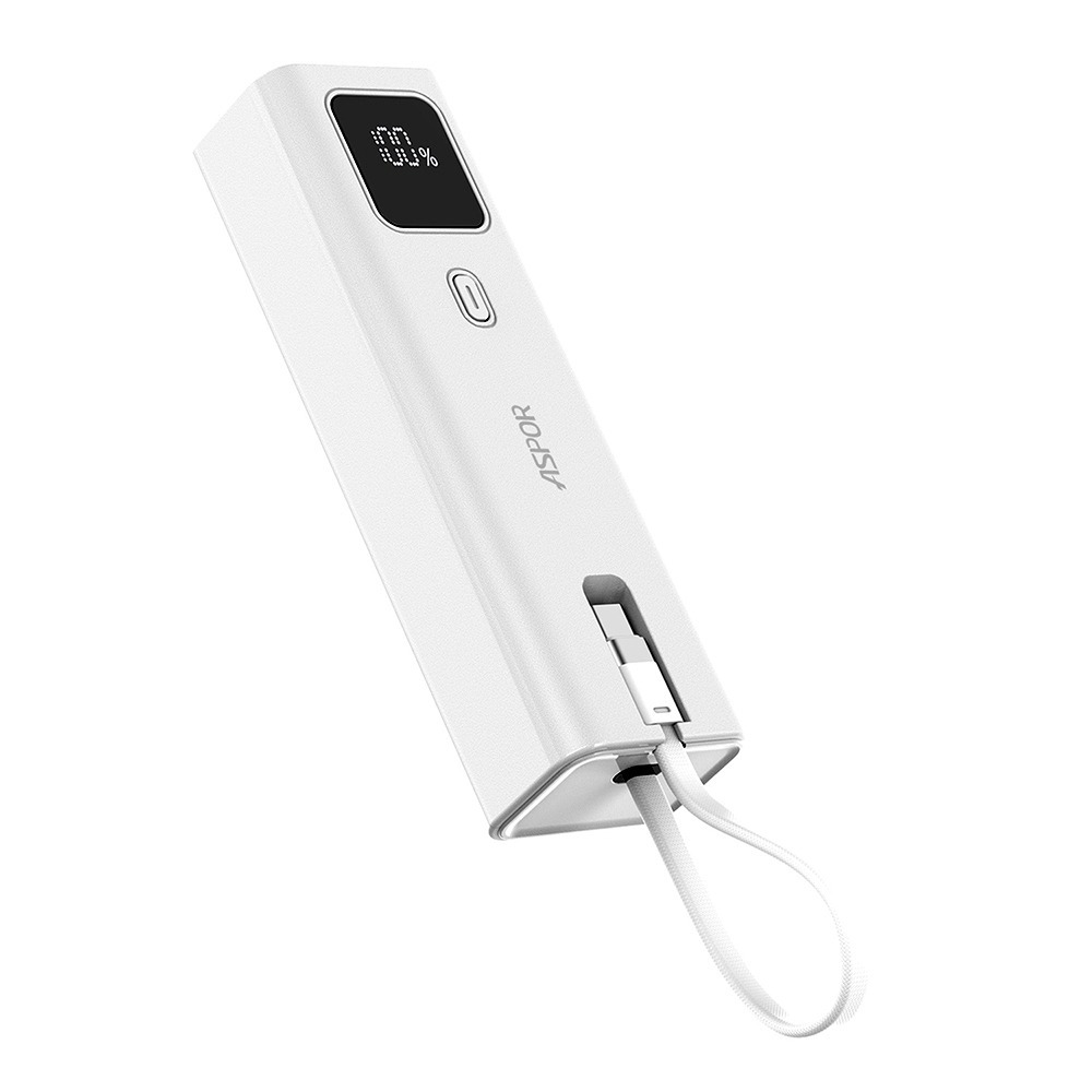 ASPOR 10000mAh 100W數顯快充行動電源(自帶USB-C快充線)-規格圖8