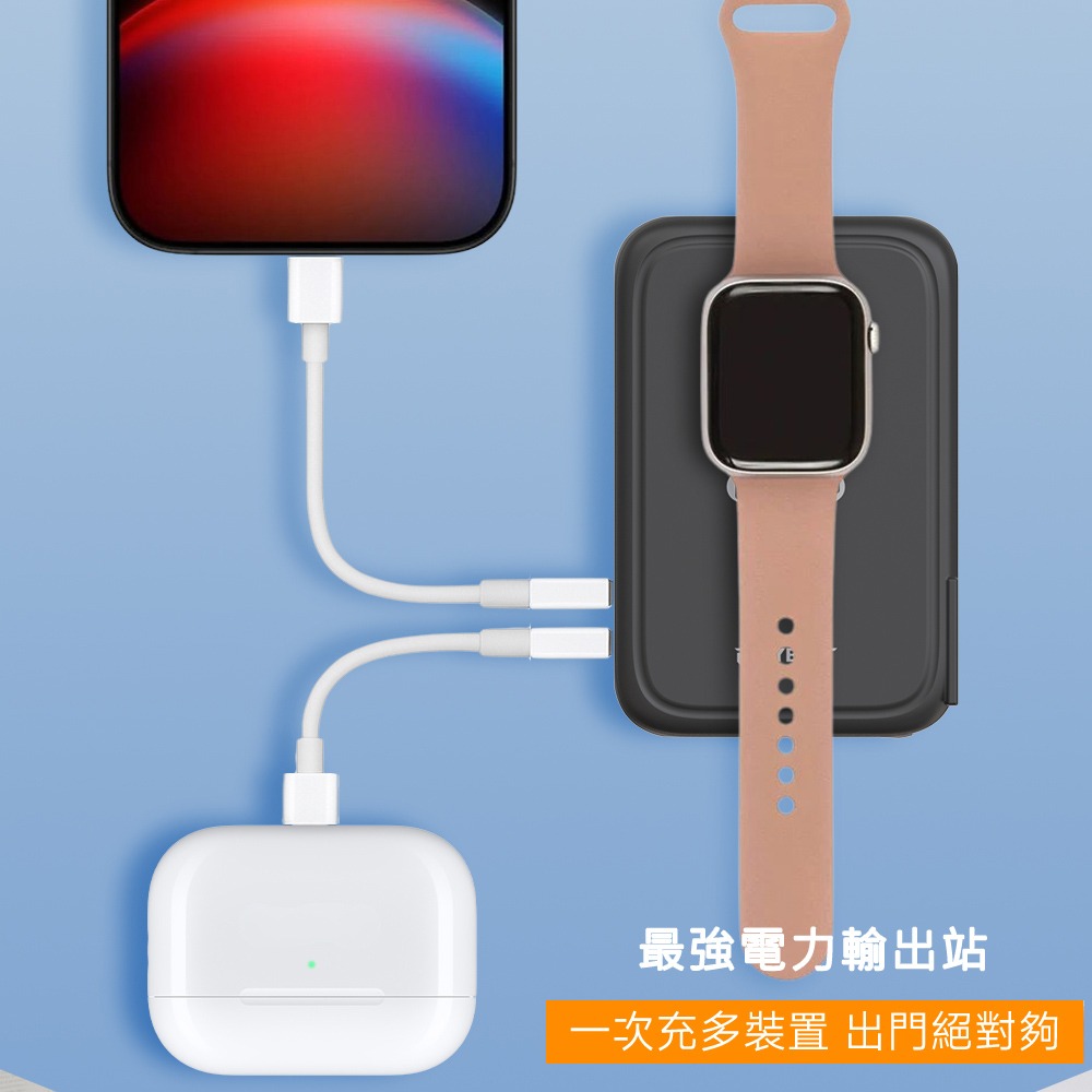 KooPin 台灣製造 X3防爆固態電池 20W八合一快充行動電源10000mAh(3C認證/快充/磁吸)-細節圖6