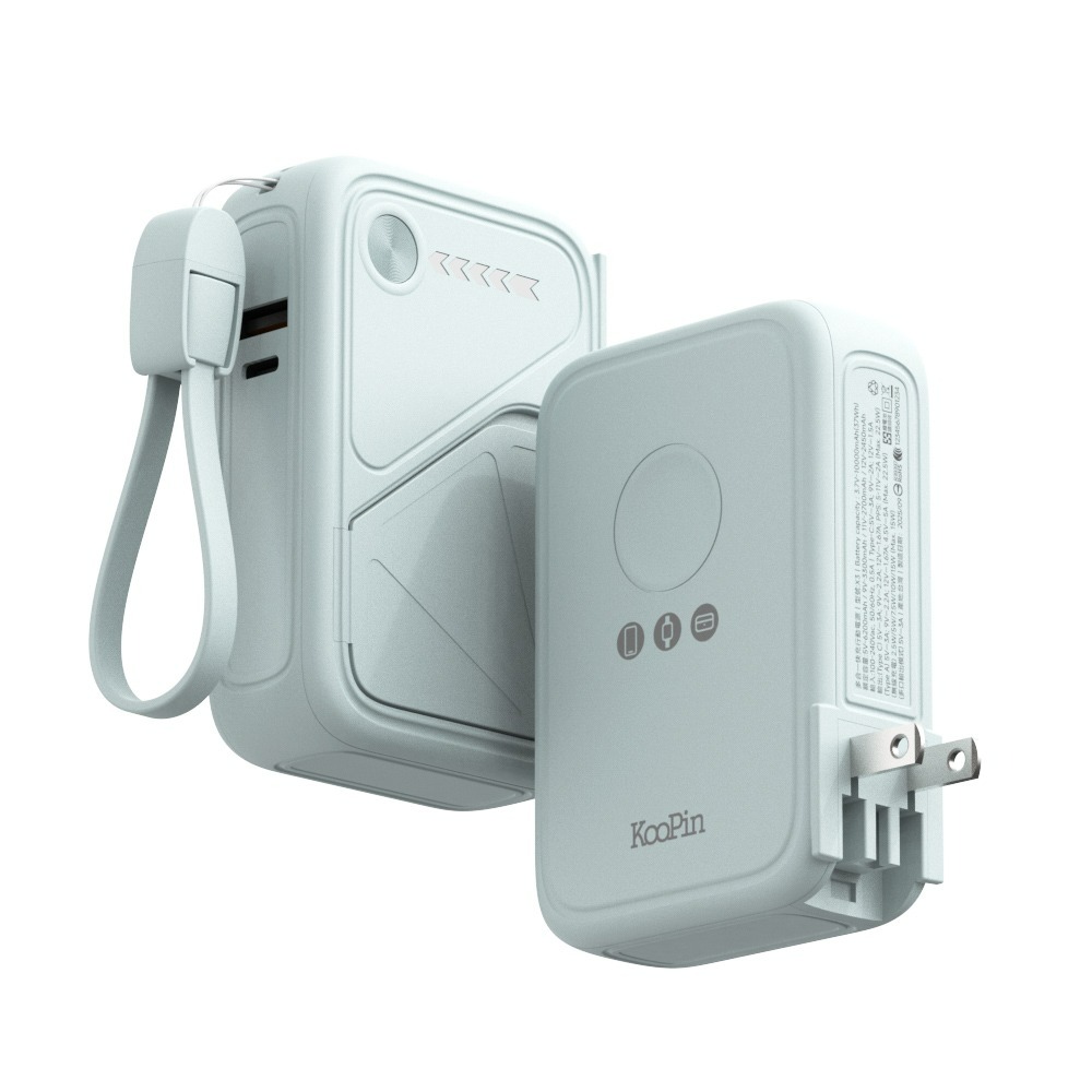 KooPin 台灣製造 X3防爆固態電池 20W八合一快充行動電源10000mAh(3C認證/快充/磁吸)-規格圖11