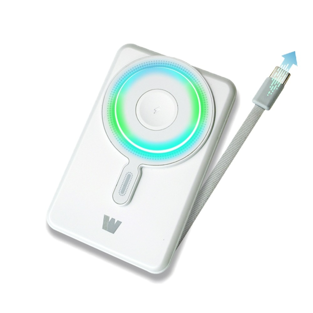 Wephone 5000mAh 22.5W 五合一磁吸無線多功能行動電源(手機/手錶/耳機)-規格圖11