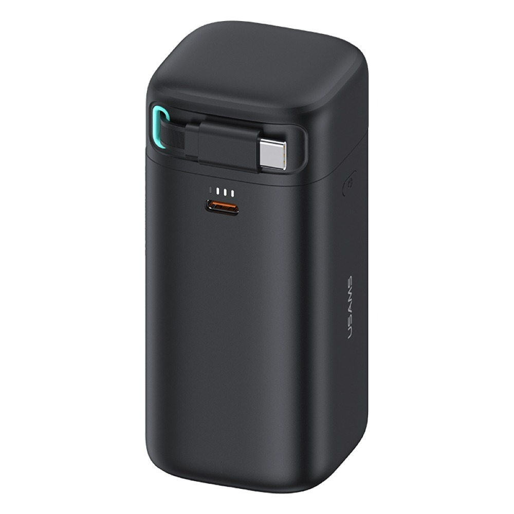 USAMS 星魔方系列 PD45W大容量18000mAh 雙向快充行動電源(Type-C磁吸收納線)-規格圖11