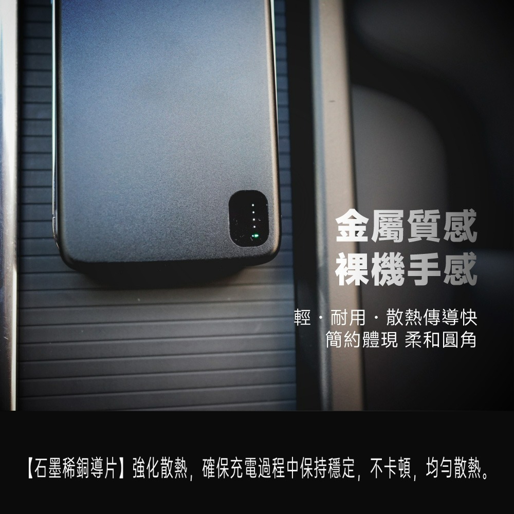 KooPin 石墨烯散熱 薄型鋁合金 磁吸MagSafe三用快充行動電源(台灣製造)-細節圖8