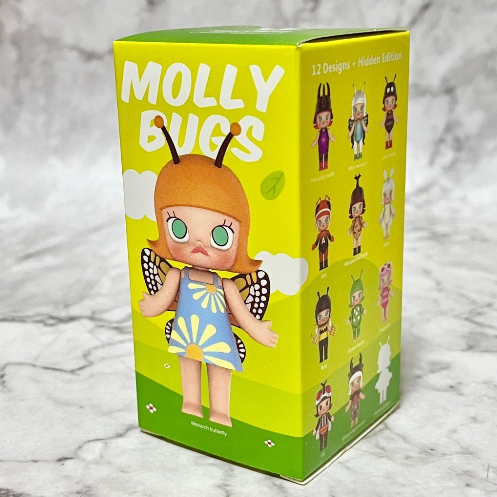 港版 昆蟲系列 molly 盒玩 molly昆蟲 MOLLY 蝴蝶 蜜蜂 獨角仙 瓢蟲 模型-規格圖11