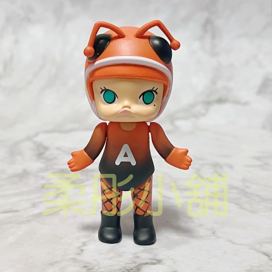 港版 昆蟲系列 molly 盒玩 molly昆蟲 MOLLY 蝴蝶 蜜蜂 獨角仙 瓢蟲 模型-規格圖11