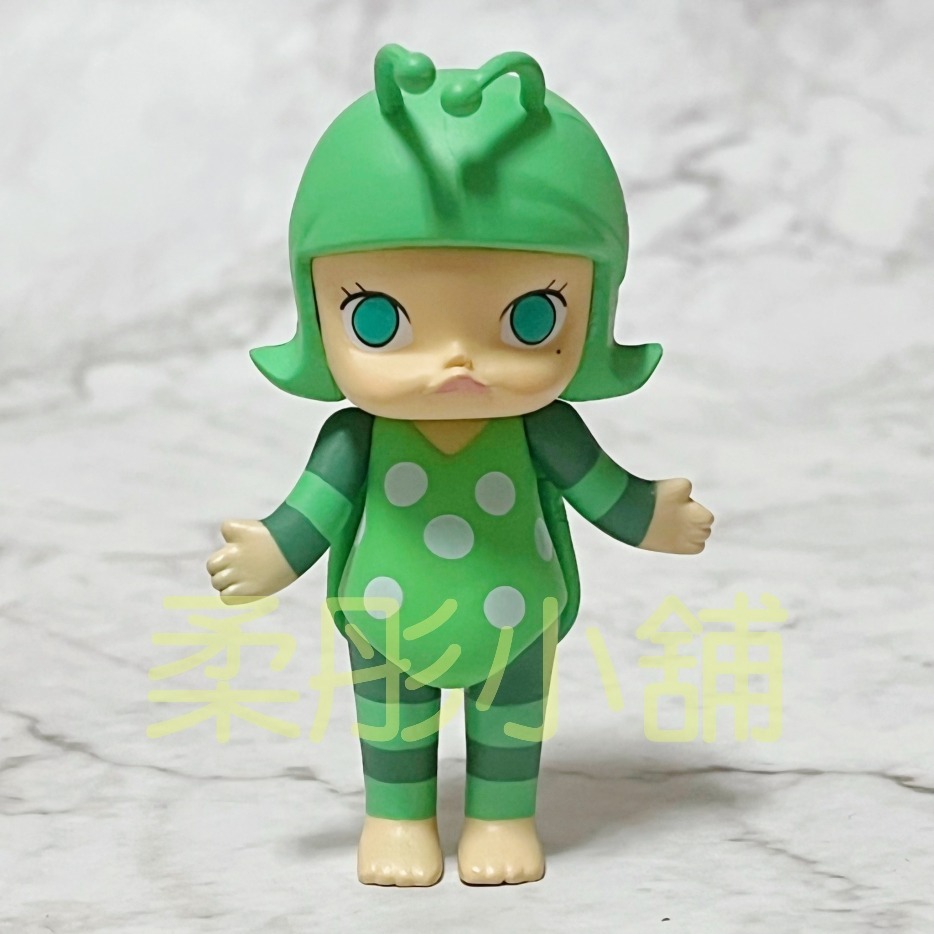 港版 昆蟲系列 molly 盒玩 molly昆蟲 MOLLY 蝴蝶 蜜蜂 獨角仙 瓢蟲 模型-規格圖11