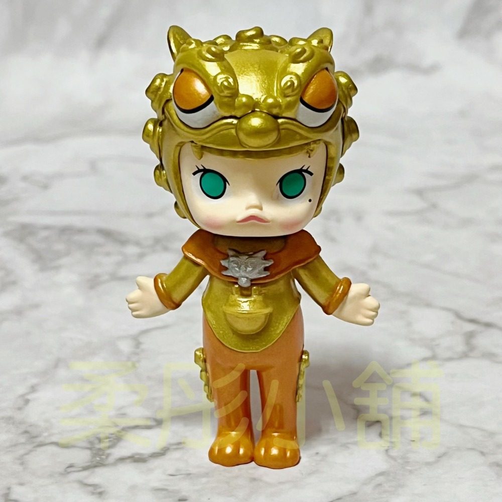 高品質港版 宮廷系列 molly 盒玩 故宮 宮廷瑞獸 瑞鹿 小鹿 麒麟 金獅 吉象 茉莉 故宮宮廷文化-細節圖3