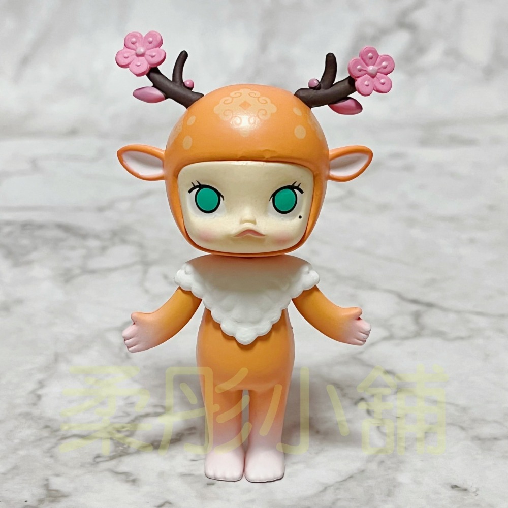 高品質港版 宮廷系列 molly 盒玩 故宮 宮廷瑞獸 瑞鹿 小鹿 麒麟 金獅 吉象 茉莉 故宮宮廷文化-細節圖5