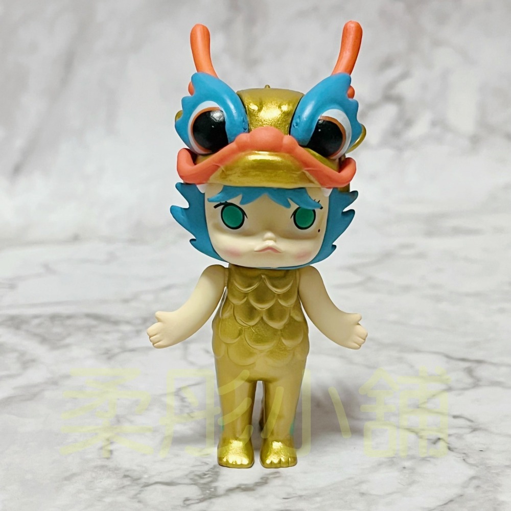 高品質港版 宮廷系列 molly 盒玩 故宮 宮廷瑞獸 瑞鹿 小鹿 麒麟 金獅 吉象 茉莉 故宮宮廷文化-細節圖6