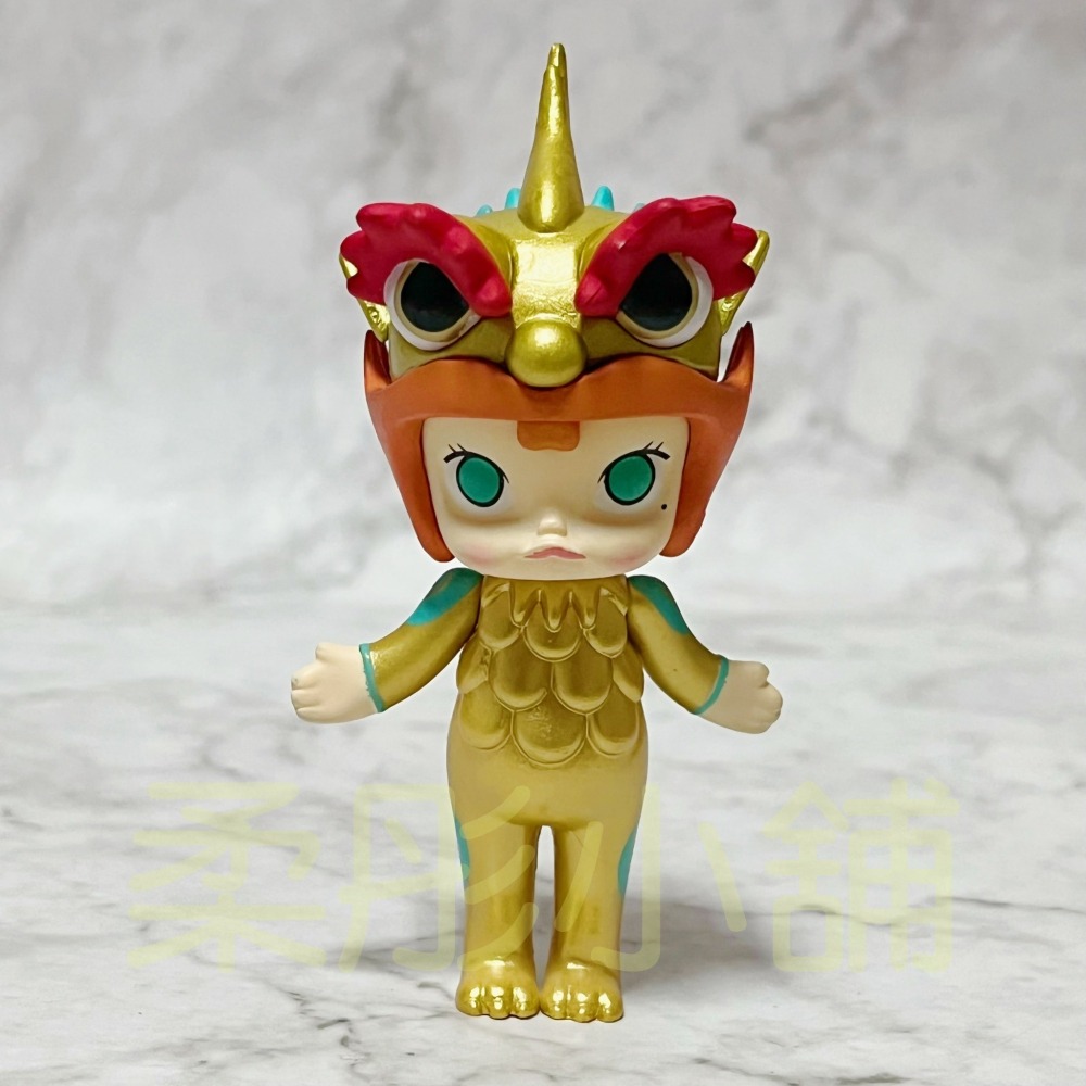 高品質港版 宮廷系列 molly 盒玩 故宮 宮廷瑞獸 瑞鹿 小鹿 麒麟 金獅 吉象 茉莉 故宮宮廷文化-細節圖8