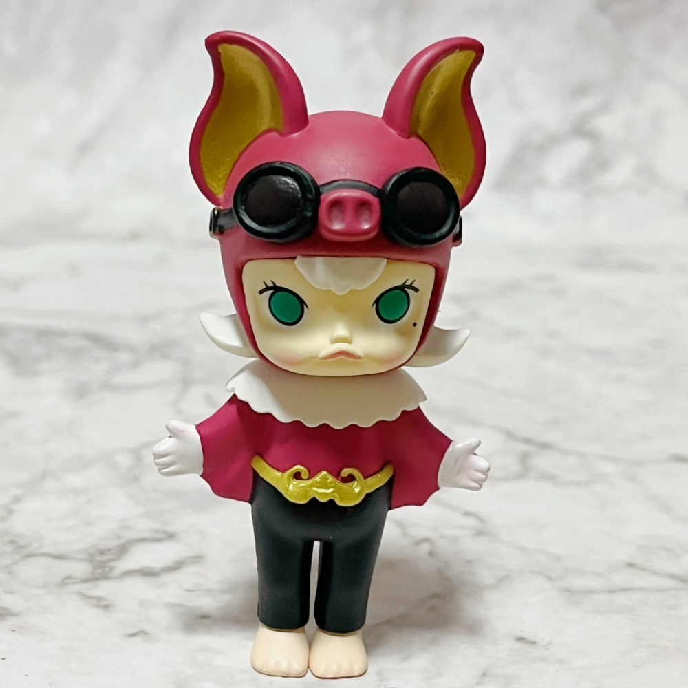 高品質港版 宮廷系列 molly 盒玩 故宮 宮廷瑞獸 瑞鹿 小鹿 麒麟 金獅 吉象 茉莉 故宮宮廷文化-規格圖10