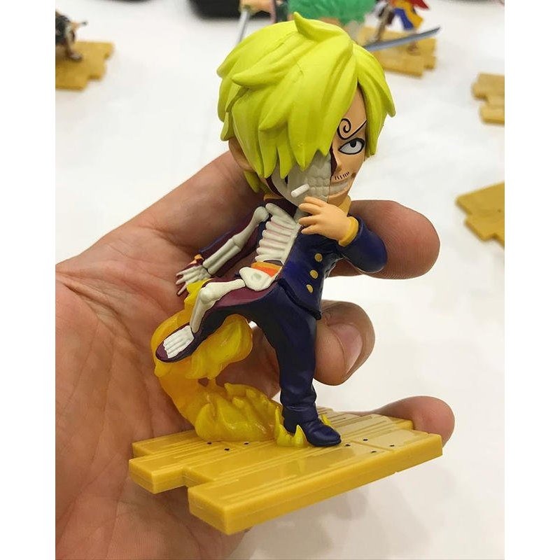 港版 Mighty Jaxx 海賊王 一代 半解剖款 魯夫 索隆-規格圖3