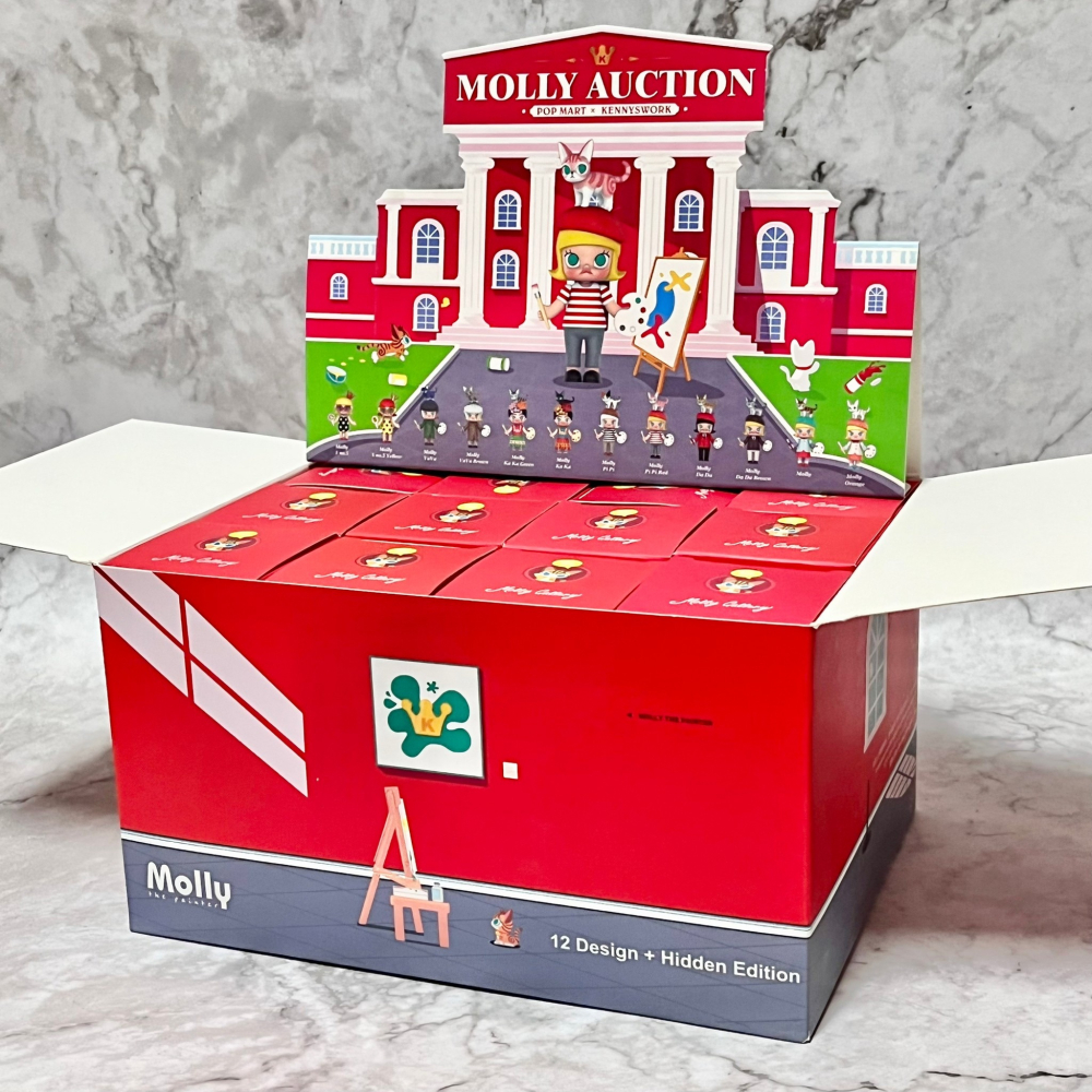 港版 Molly 藝術大亨系列 泡泡瑪特-細節圖2