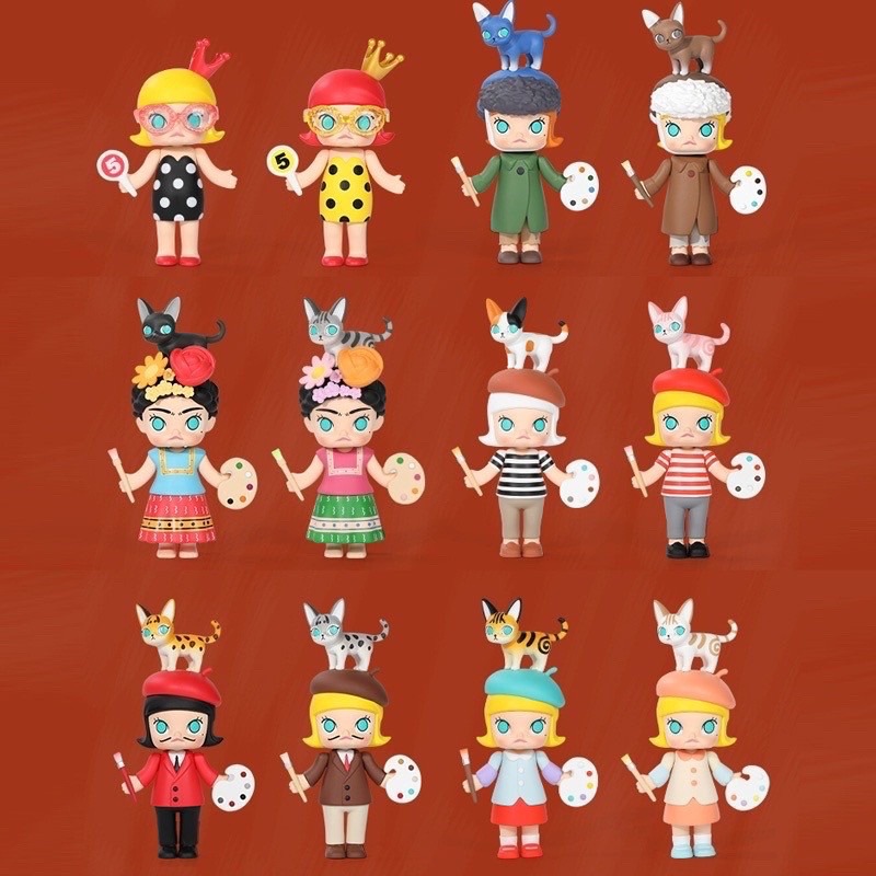 港版 Molly 藝術大亨系列 泡泡瑪特-細節圖3