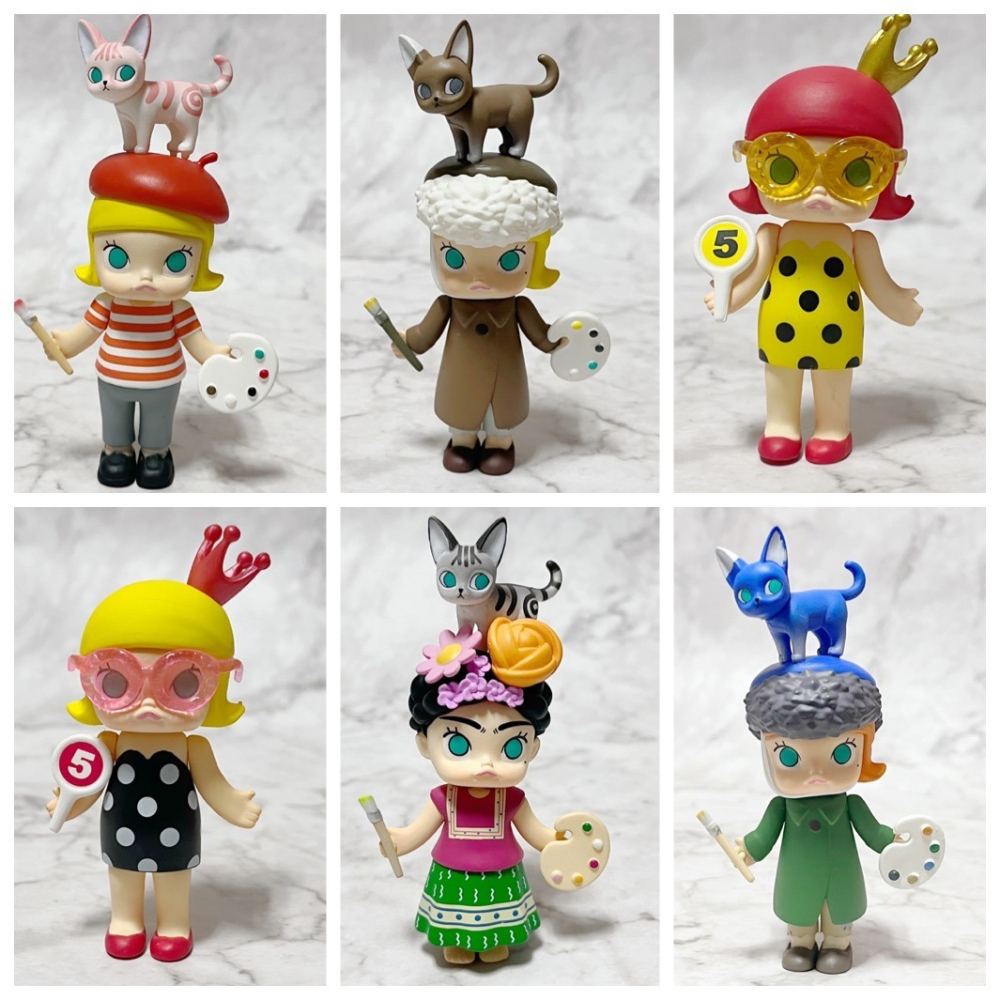 港版 Molly 藝術大亨系列 泡泡瑪特-細節圖4