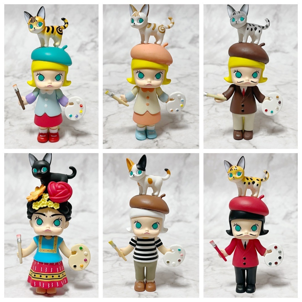 港版 Molly 藝術大亨系列 泡泡瑪特-細節圖5