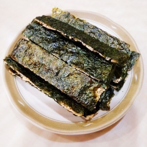海苔杏仁芝麻脆片300公克全家暢享包-細節圖3