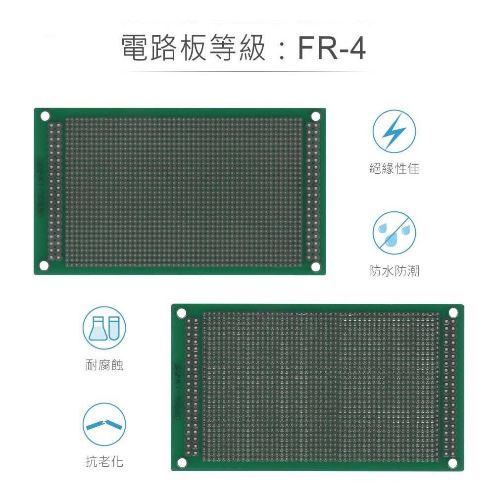 『聯騰．堃喬』KT-1088D 107x60x1.6 mm 雙面 49x31 孔 FRP PCB 板 萬用 電路板-細節圖3