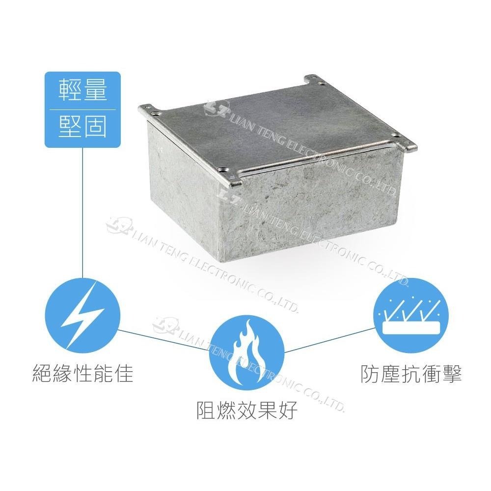 聯騰．Gainta G0234F 119 x 93.5 x 56.5mm 壁掛式萬用型簡易壓鑄鋁盒無防水 控制盒-細節圖2