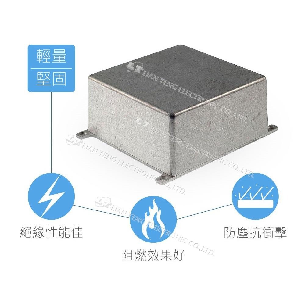 聯騰．Gainta G0474F 120.5 x 120.5 x 59.2mm 壁掛式 萬用型 壓鑄鋁盒 無防水-細節圖2