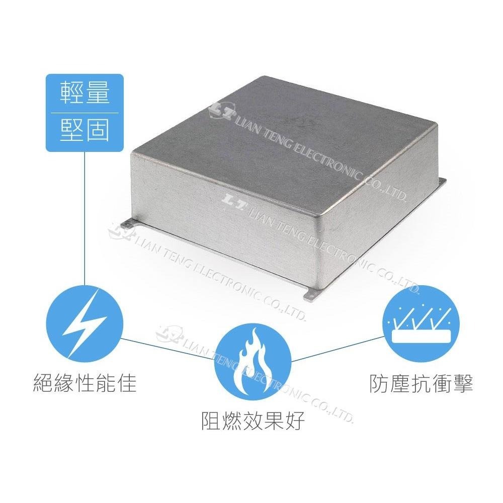 聯騰．Gainta G0478F 190.4 x 190.5 x 66.5mm 壁掛式 簡易 壓鑄鋁盒 無防水線-細節圖2