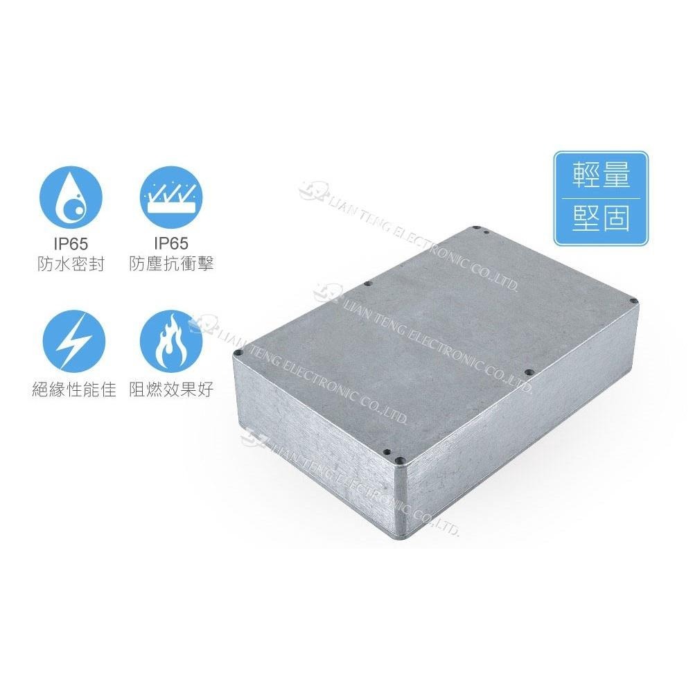 聯騰．Gainta G124 222 x 146 x 55mm 萬用型 IP65 防塵防水 壓鑄鋁盒-細節圖2