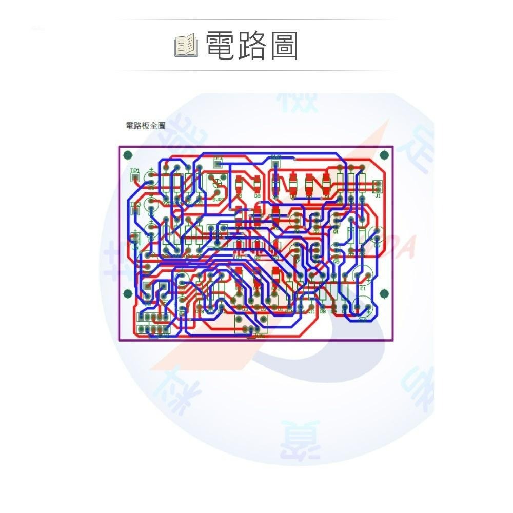 『聯騰．堃喬』舊版 音樂盒 零件包 + 電路板 工業電子 丙級 技術士 技能檢定 02800-100301-細節圖6