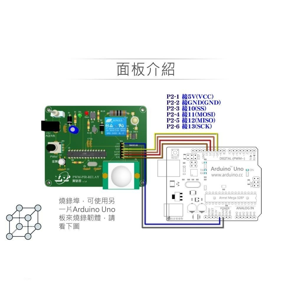 聯騰．PWM-PIR-RELAY 人體紅外線控制繼電器實驗器 紅外線感測＋繼電器控制整合模組-細節圖3