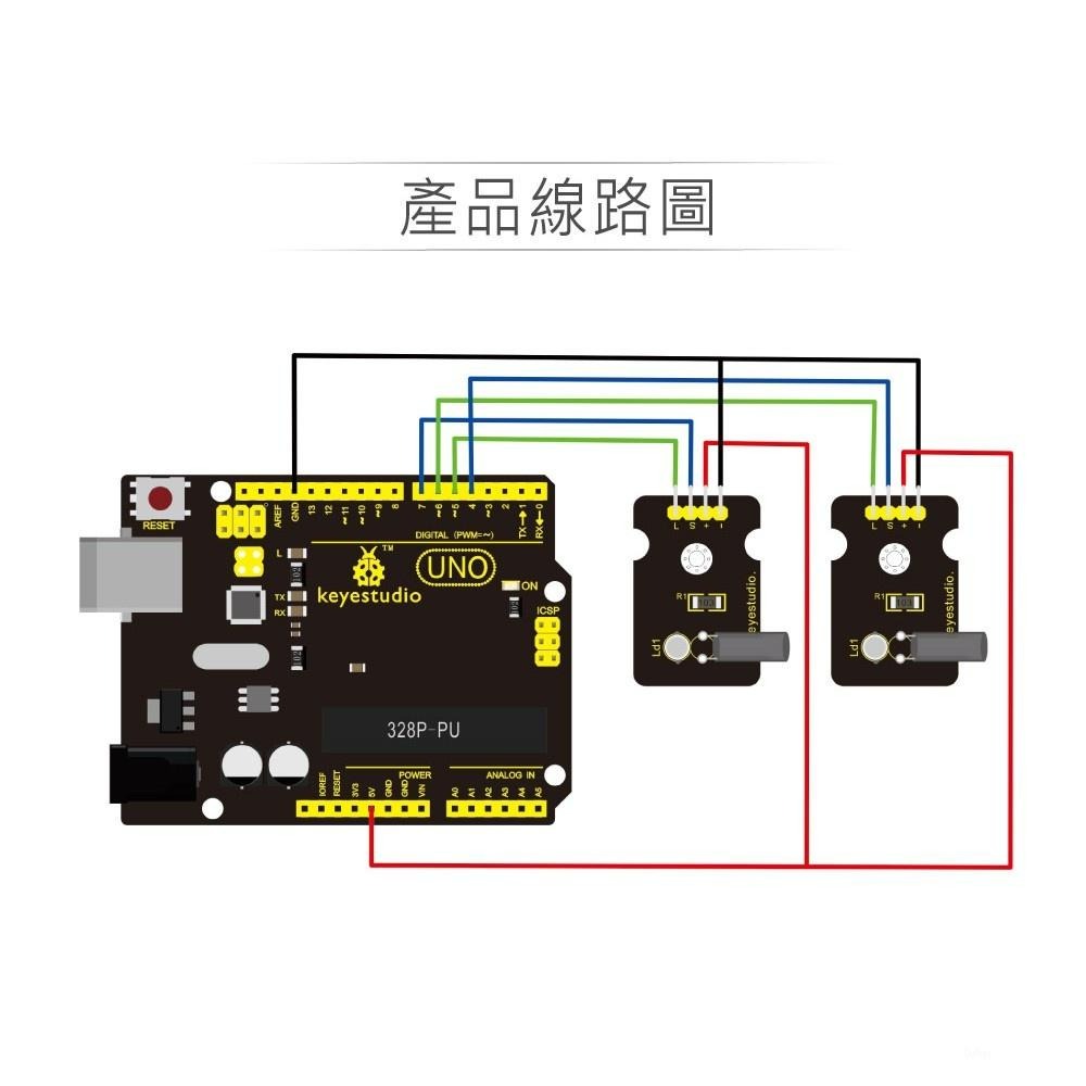 『聯騰．堃喬』魔術光杯模組  支援Arduino、micro:bit、Raspberry Pi等開發工具-細節圖3