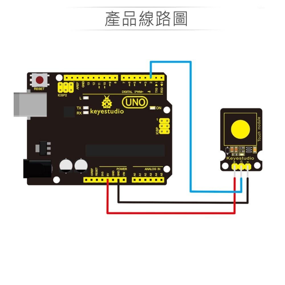 『聯騰．堃喬』電容式觸摸模組  支援Arduino、micro:bit、Raspberry Pi等開發工具-細節圖3