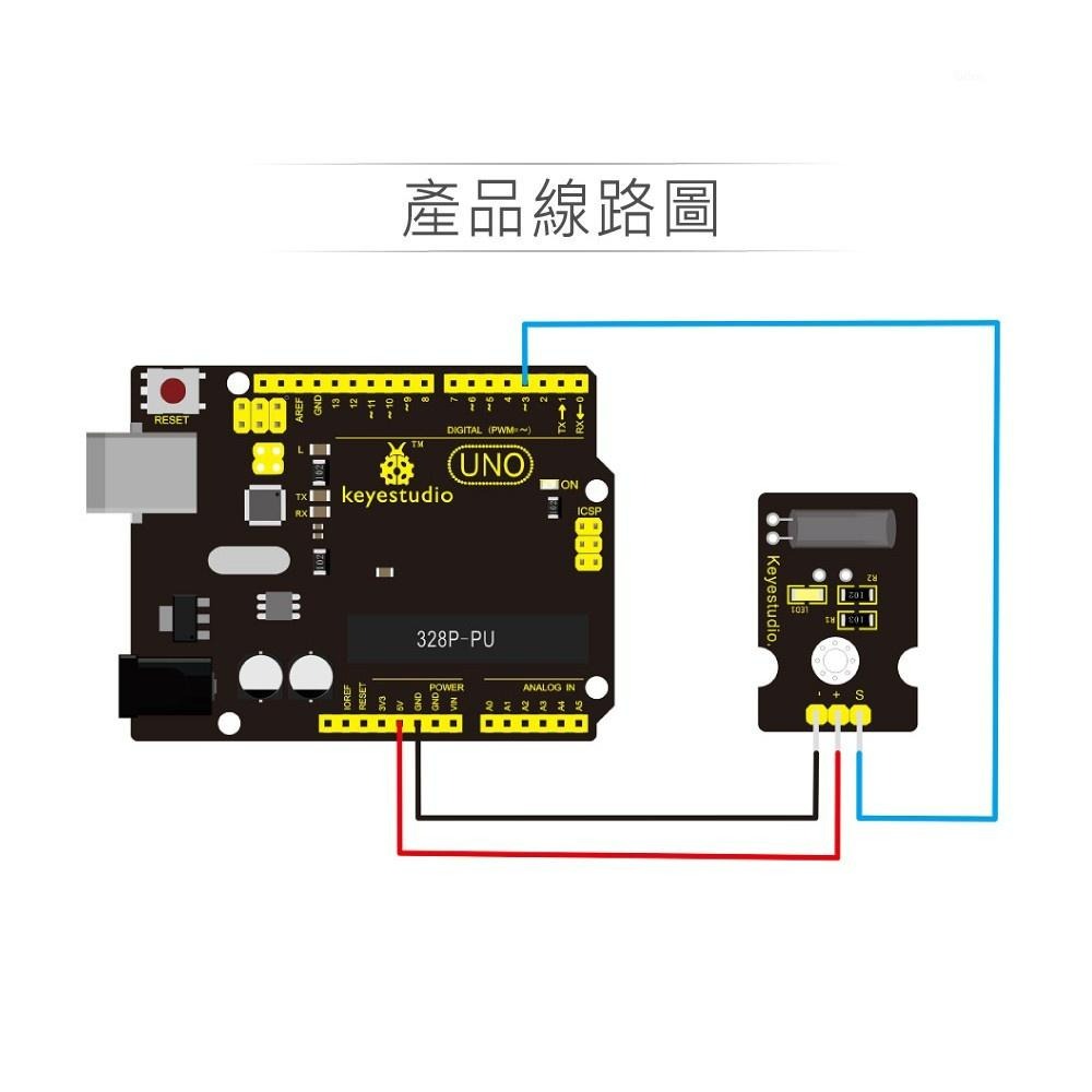 『聯騰．堃喬』傾斜感測模組  支援Arduino、micro:bit、Raspberry Pi等開發工具-細節圖3