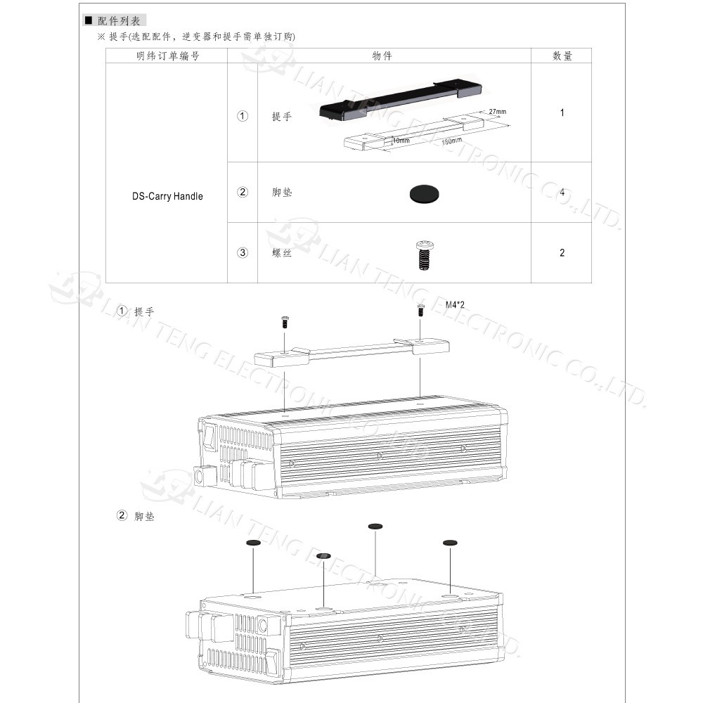 聯騰．MW明緯 NTS-450 12V 24V 48V轉220V 中國 歐洲插座 全球通用 450W 正弦波-細節圖10