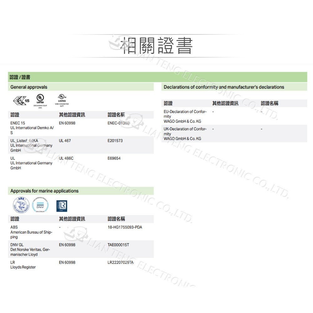 聯騰．WAGO 德國原裝 221/222 快速接頭組｜10入包裝｜2孔・3孔・5孔-細節圖4