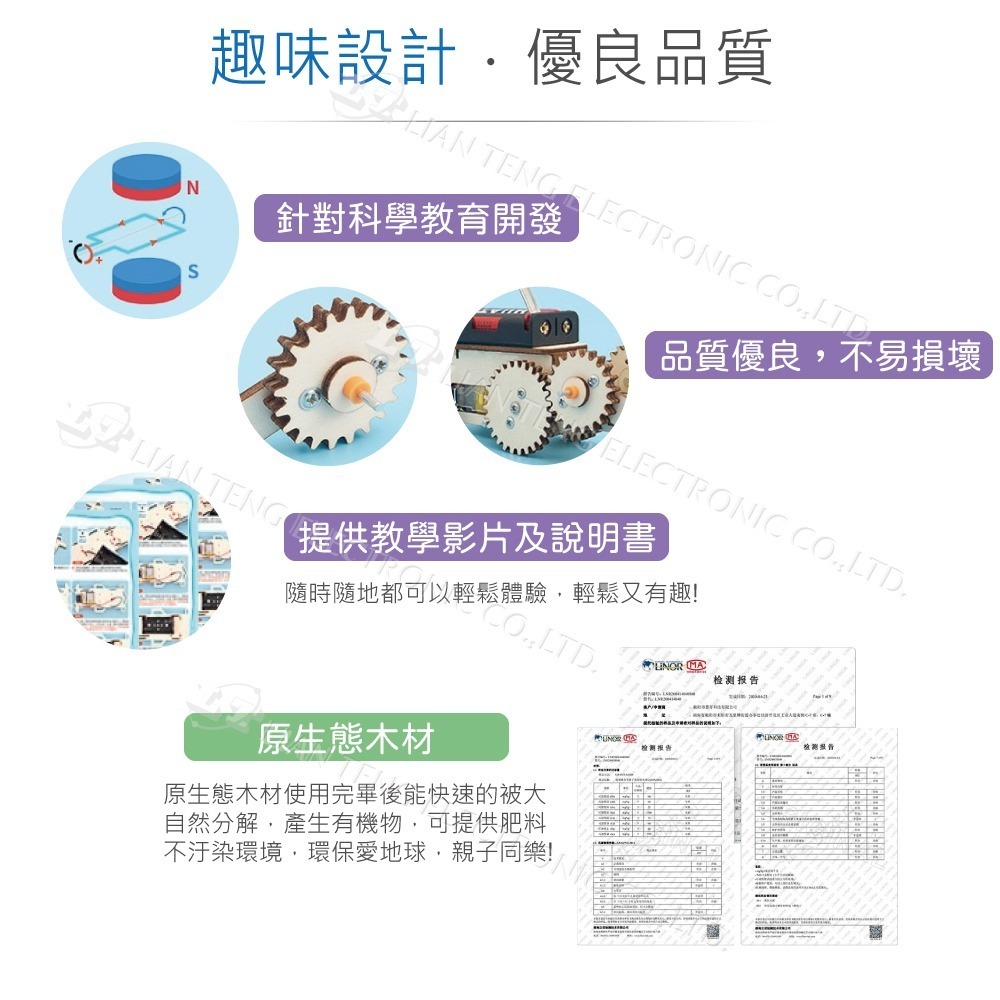 聯騰．DIY 投影機 R-43 自製幻燈機 投影儀 材料包 附彩色繁體說明書 中小學科學小製作 科研 益智 STEAM-細節圖3