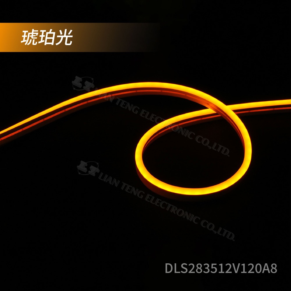 聯騰．LED燈條 霓虹 12V 2835 120燈 多色選擇 含加工DC座 整捲5M 廣告燈箱 露營 聖誕 節日氣氛-細節圖8