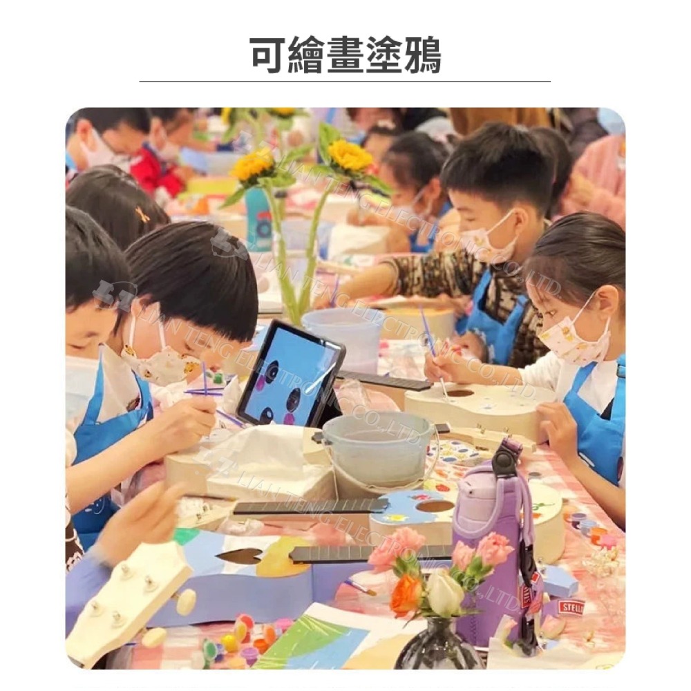 聯騰．DIY烏克麗麗21吋｜親子彩繪組裝樂器・音樂啟蒙玩具-細節圖4