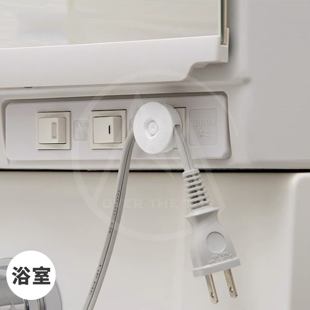 日本製 插座保護蓋（２入組）／電源線收納 插座蓋 插頭蓋 插座防水蓋 插座防塵蓋板 插座安全 電源開關保護蓋【超越巔峰】-細節圖6