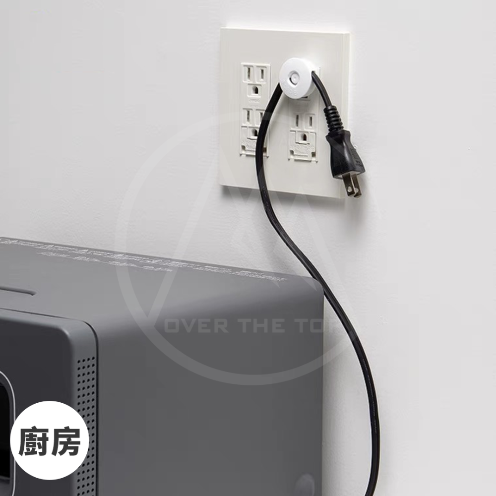 日本製 插座保護蓋（２入組）／電源線收納 插座蓋 插頭蓋 插座防水蓋 插座防塵蓋板 插座安全 電源開關保護蓋【超越巔峰】-細節圖7